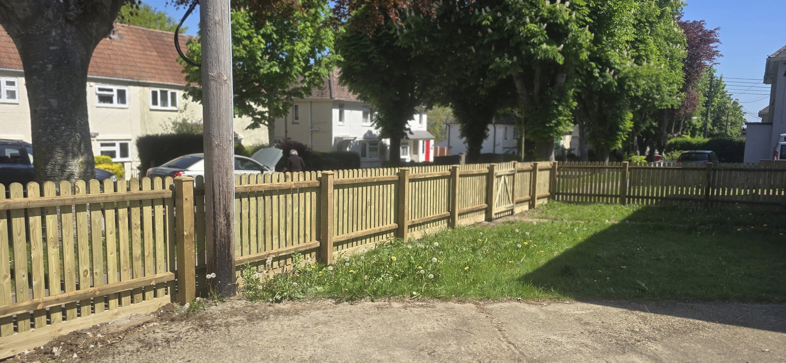 Residential Picket Fence